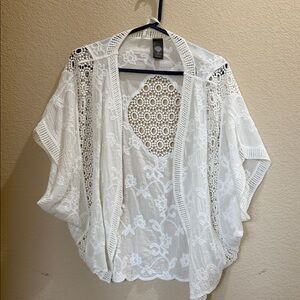 Vince Camuto one size kimono cover up boho